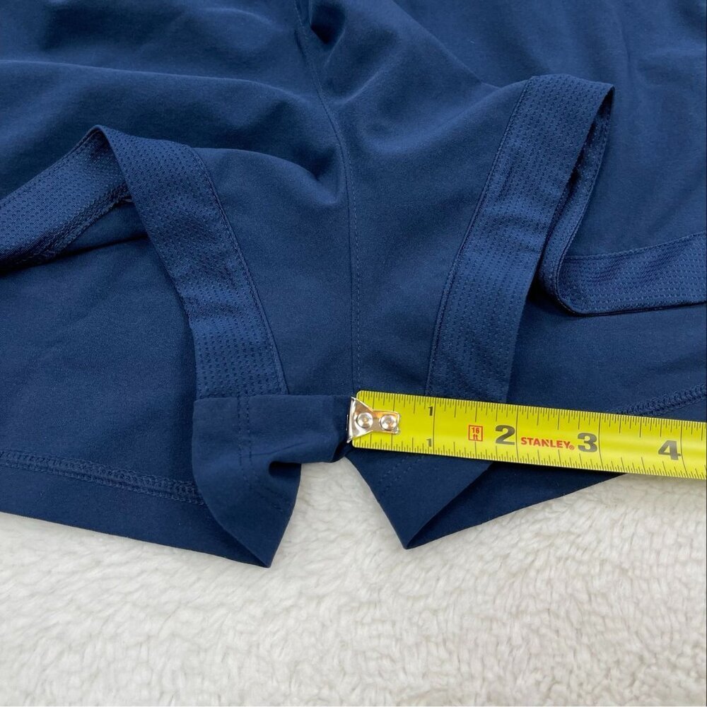 NEW Under Armour Speedpocket Shorts Womens XL Fitted NWT Blue Running Athletic - Picture 10 of 10